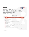 Club 3D Kabel Usb Club3D 2 Typ C Pd 240W / 480Mb 1M St/St Retail - nr 32