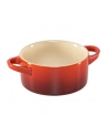 Le Creuset Stoneware Set of 4 petite Casseroles 10x5cm volcan. - nr 3