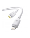 Baseus Silky Series ladowarka Type-C na iP 20W 2m Moon bialy - nr 3