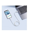 Baseus Silky Series ladowarka USB na iP 2.4A 2m bialy - nr 5