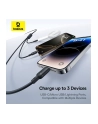 Baseus Rapid Series 3-w-1 USB-A 100W 1.5m, czarny - nr 2