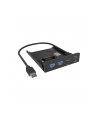 ICY BOX IB-HUB1419-i3 Front panel do  3.5  bay - nr 14