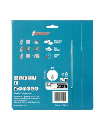 Makita  B-62985-2 EFFICUT Sägeblatt 165x20x25Z