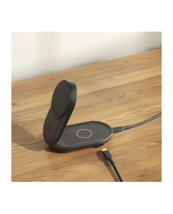 Belkin UltraCharge 25W Qi2 indu. 2-w-1 Stacja Ladujaca WIZ039kqBK