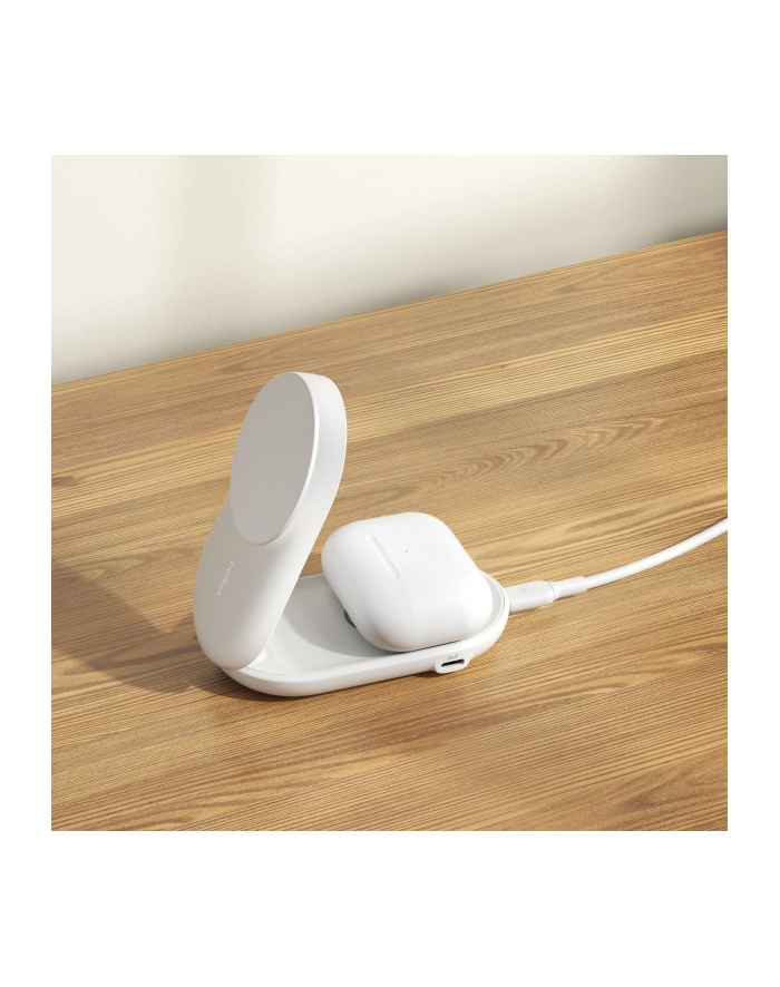 Belkin UltraCharge 25W Qi2 indu. 2-w-1 Stacja Ladujaca WIZ039kqWH główny