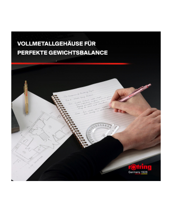 Rotring Ołówek Automatyczny 600 0.5 Złoty 2158796