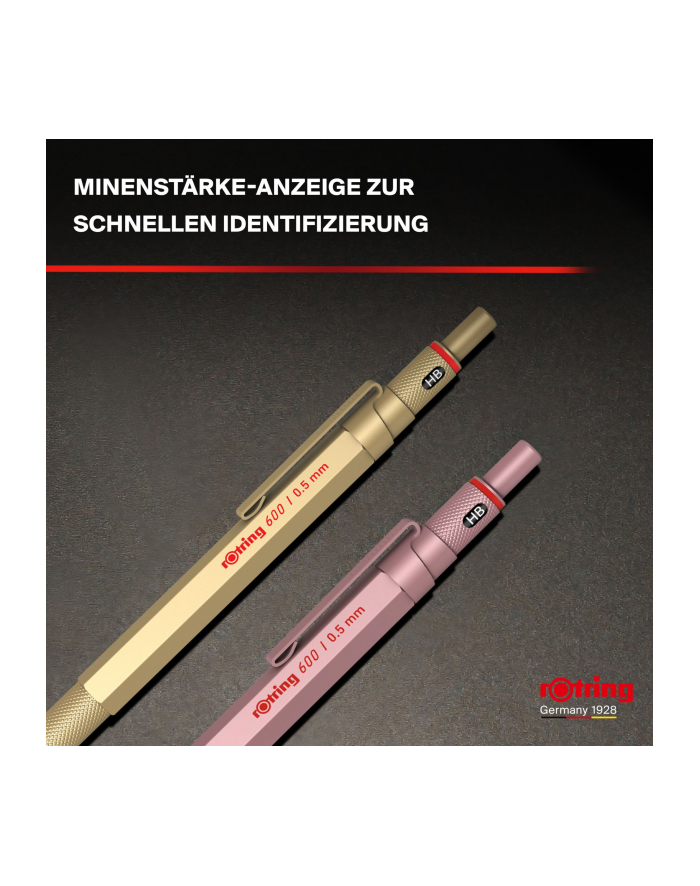Rotring Ołówek Automatyczny 600 0.5 Złoty 2158796 główny