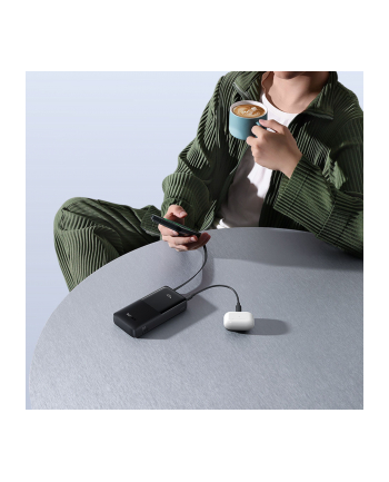 Baseus Bipow 2  Power Bank USB-C Kabel 20000mah 20W Schwarz