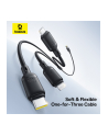 Baseus Rapid Series 3-w-1 USB-A 100W 1.5m, czarny - nr 12