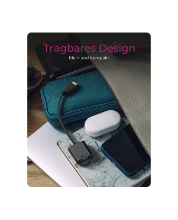 ICY BOX IB-AC502a HDMI A-Typ zu VGA Adapter