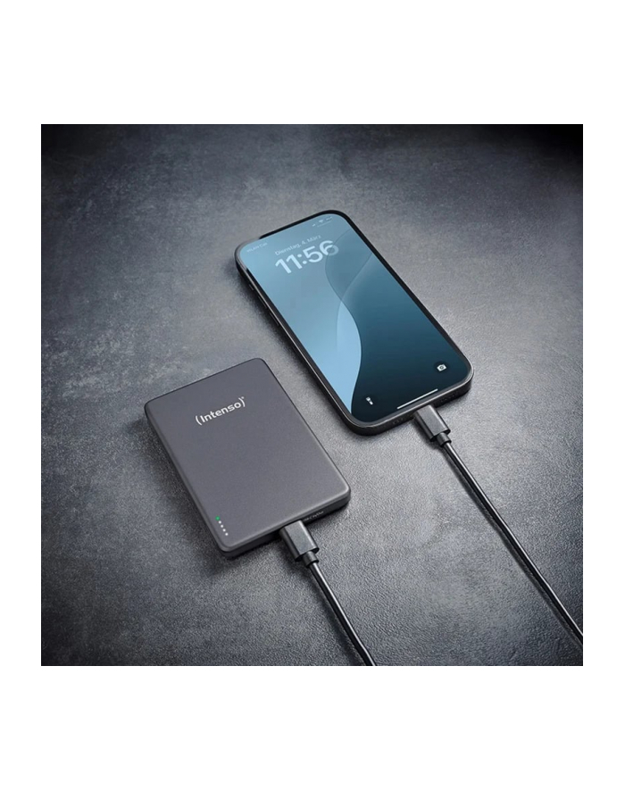 Intenso Powerbank MW5000    Szary 5000 mAh magnetic wireless główny