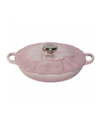 Le Creuset Garnek Profesjonalny Gourmet z platkami 26cm rozowy