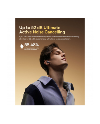 Baseus Bowie M2s Ultra sluchawki bez przewodowe czarny