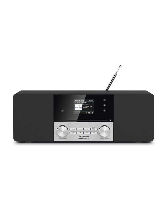 Technisat DigitRadio 3 IR czarny/srebrny główny