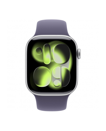 Apple Watch 11 42mm GPS Alu S/M Sport Band silver/purple fog