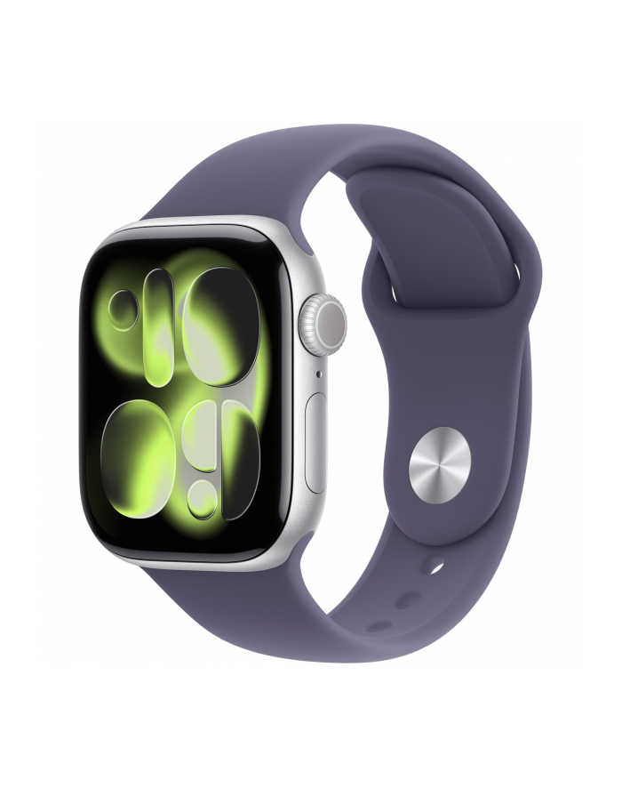 Apple Watch 11 42mm GPS Alu S/M Sport Band silver/purple fog główny