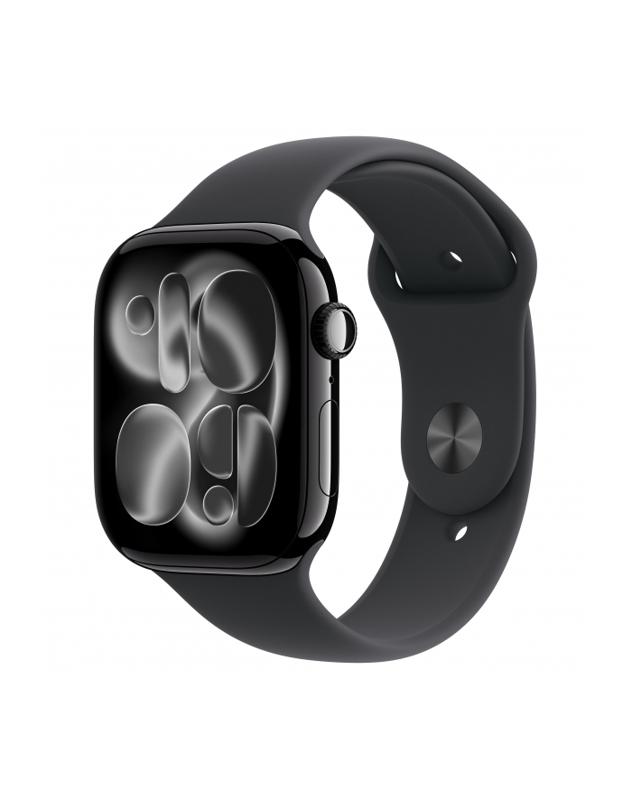 Apple Watch 11 46mm GPS Alu S/M Sport Band jet black/black główny