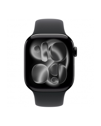 Apple Watch 11 42mm GPS+5G M/L Alu Sport jet black/black