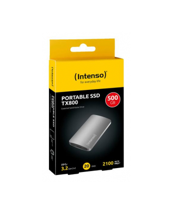 Intenso externe SSD TX800  500GB USB 3.2 USB-C 2100MBs Alu anthra nr 2