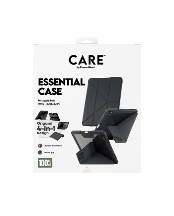 CARE by PanzerGlass TPU   czarny Essential etui iPad Pro 13 nr 2