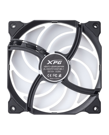 Adata Vento 120 ARGB PWM 120mm Czarny (VENTO120ARGBPWMBKCWW)