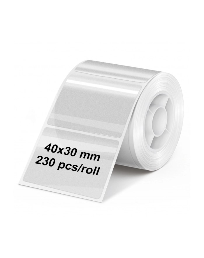 Olympia Etikettenrolle 40 mm x 30 mm transp.(230 szt.) główny