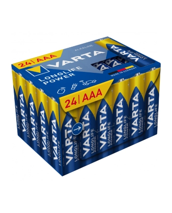 1x24 Varta Longlife Power AAA LR 3 Cube Pack24