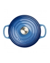 Le Creuset Signature Bräter rund 18 cm blau - nr 3