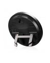 KIENZLE DCF Radio-Control. Wall Clock w. Room Temp.Display black - nr 3