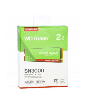 Western Digital Green SSD 2TB M.2 2280 PCI 4.0 SN3000