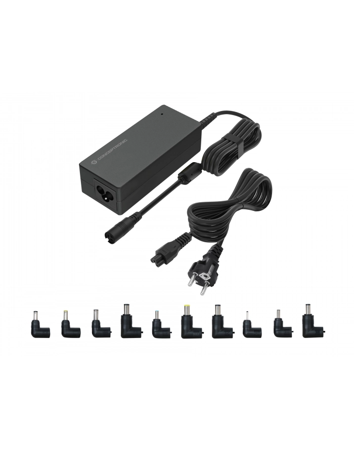 Conceptronic OZUL08B10 10 Tips Universal Notebook Adapter 90W główny