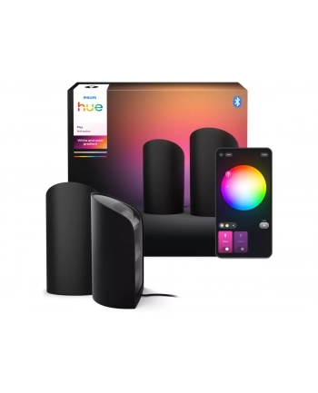 Philips Hue Play Wallwasher Doppelpack czarny