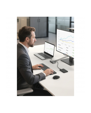 Belkin CONNECT USB-C 5-in-1 mit Dual USB-C Ports,si. AVC022hqSGY nr 1