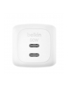 Belkin Ladegerät Dual USB-C 50W PD PPS+1m Kabel  WCH019kq1MWH-B6 - nr 3