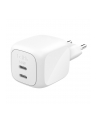 Belkin Ladegerät Dual USB-C 50W PD + PPS ,biały        WCH019kqWH - nr 2