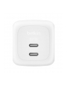 Belkin Ladegerät Dual USB-C 67W PD + PPS ,biały        WCH020kqWH - nr 1