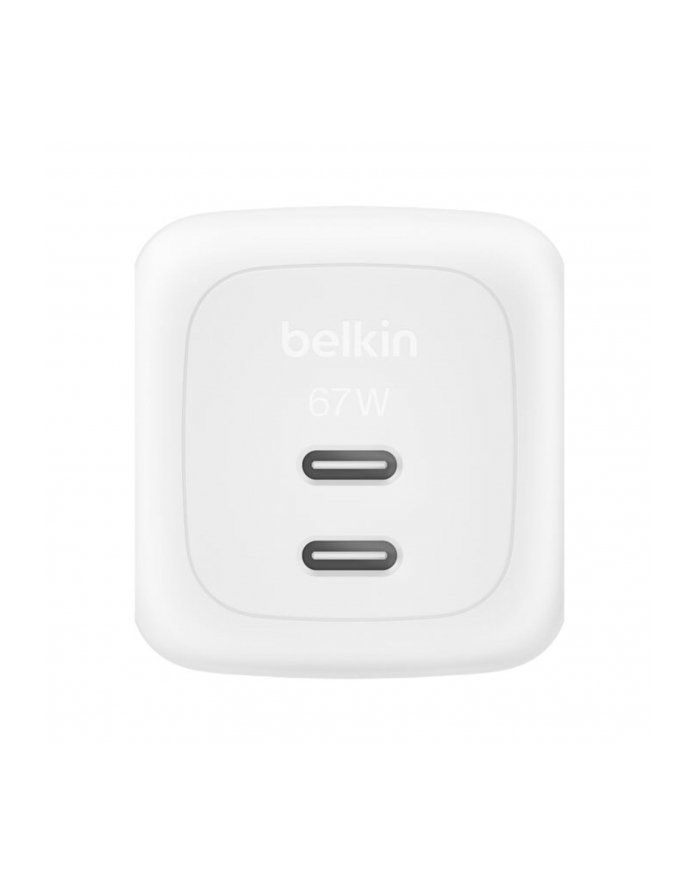 Belkin Ladegerät Dual USB-C 67W PD + PPS ,biały        WCH020kqWH główny