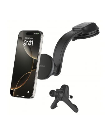 Belkin magn. Kfz-Halterung 15W Qi2 f.Lüftung/Armatur.WIC012hqBK