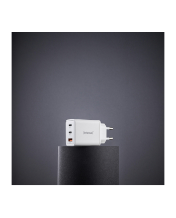 Intenso Power Adapter W65ACC GaN 2x USB-C 1x USB-A 65W black nr 2