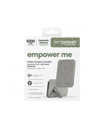 PanzerGlass empower Powerbank w. Spin Stand 5000mAh Titanium nr 2