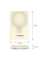 Verbatim Charge´n´Go 2C  5000mAh magn. PB gold include2 Kabel 32253 - nr 15