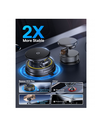 Baseus PrimeTrip VC2 Flex Pro Car Charger Mount Black nr 2