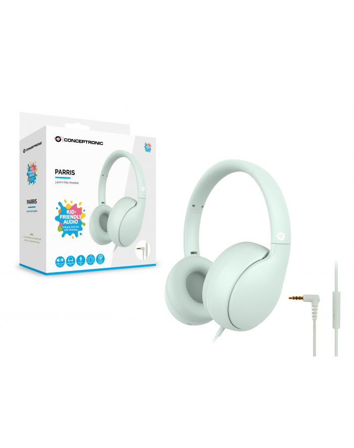Conceptronic PARRIS04GT 3,5mm Kids Headset główny
