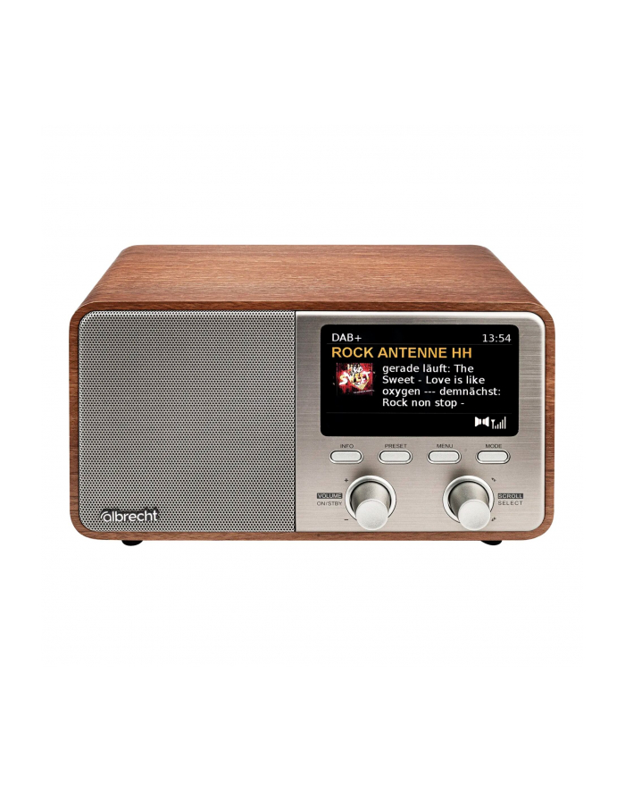 Albrecht DR 760 DAB+/UKW Radio mit ASA główny