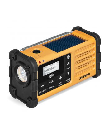 Sangean MMR-88 DAB+ (USB-C) gelb Notfall/Kurbel/Solar Radio nr 2