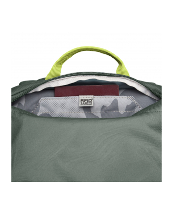 Pacsafe GO Carry-on Rucksack 44L jet spruce grün
