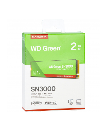 Western Digital Green SSD    2TB M.2 2280 PCI 4.0 SN3000