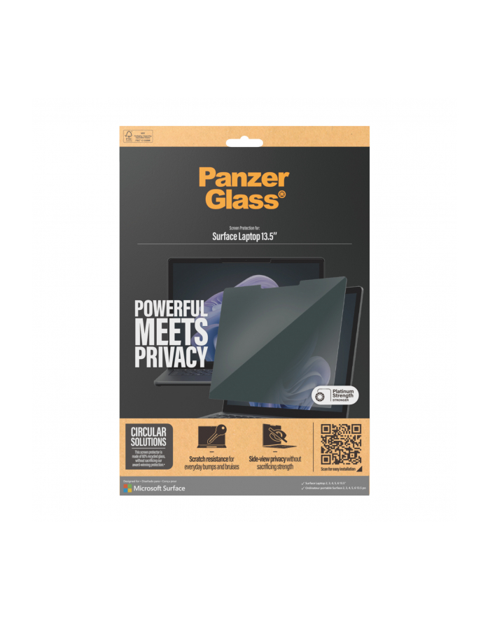 PanzerGlass Privacy Filters M Microsoft Surface 13.5   2-6 główny