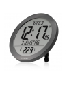 KIENZLE DCF Radio-Control.Wall Clock w.Room Temp.Display anthr. - nr 1