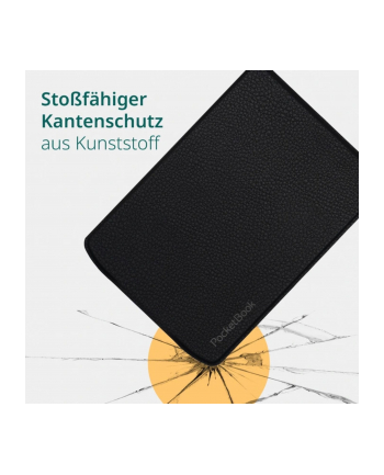 PocketBook Shell Cover Transparent Black